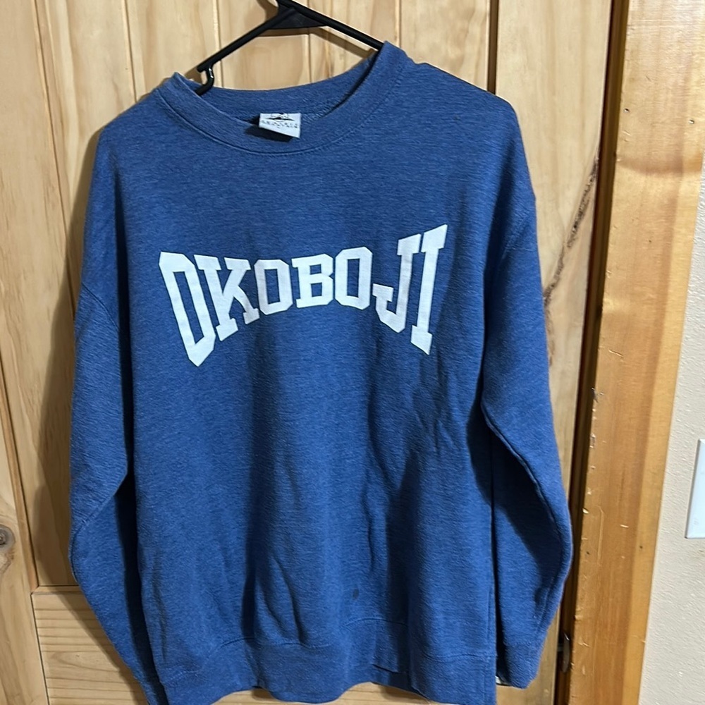 Prairie Mountain Blue Men's OKABOJI Sweatshirt